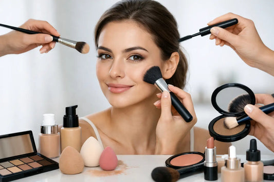Face Makeup Steps für jeden Tag