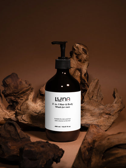 2-in-1 Hair & Body Wash for men