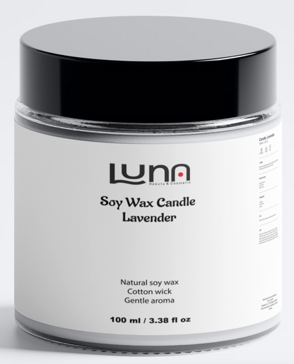 Soy Wax Candle, Lavender