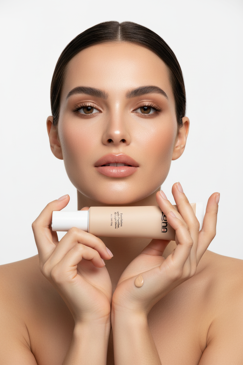 Foundation with Peptides, 10 Light Warm