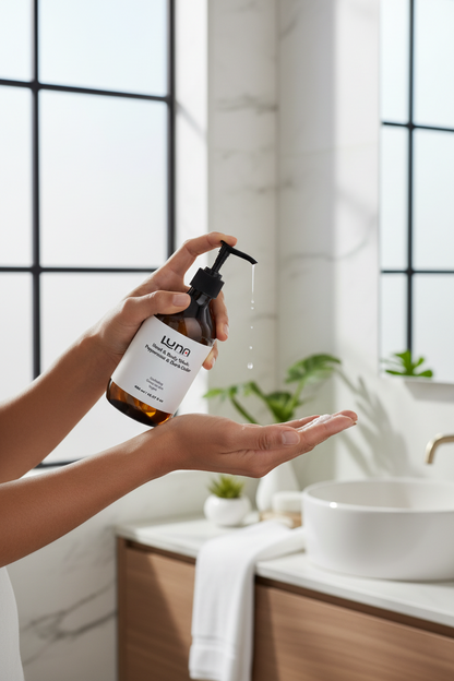 Hand & Body Wash, Peppermint & Dark Cedar