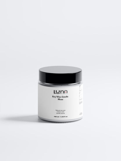 Soy Wax Candle, Moss